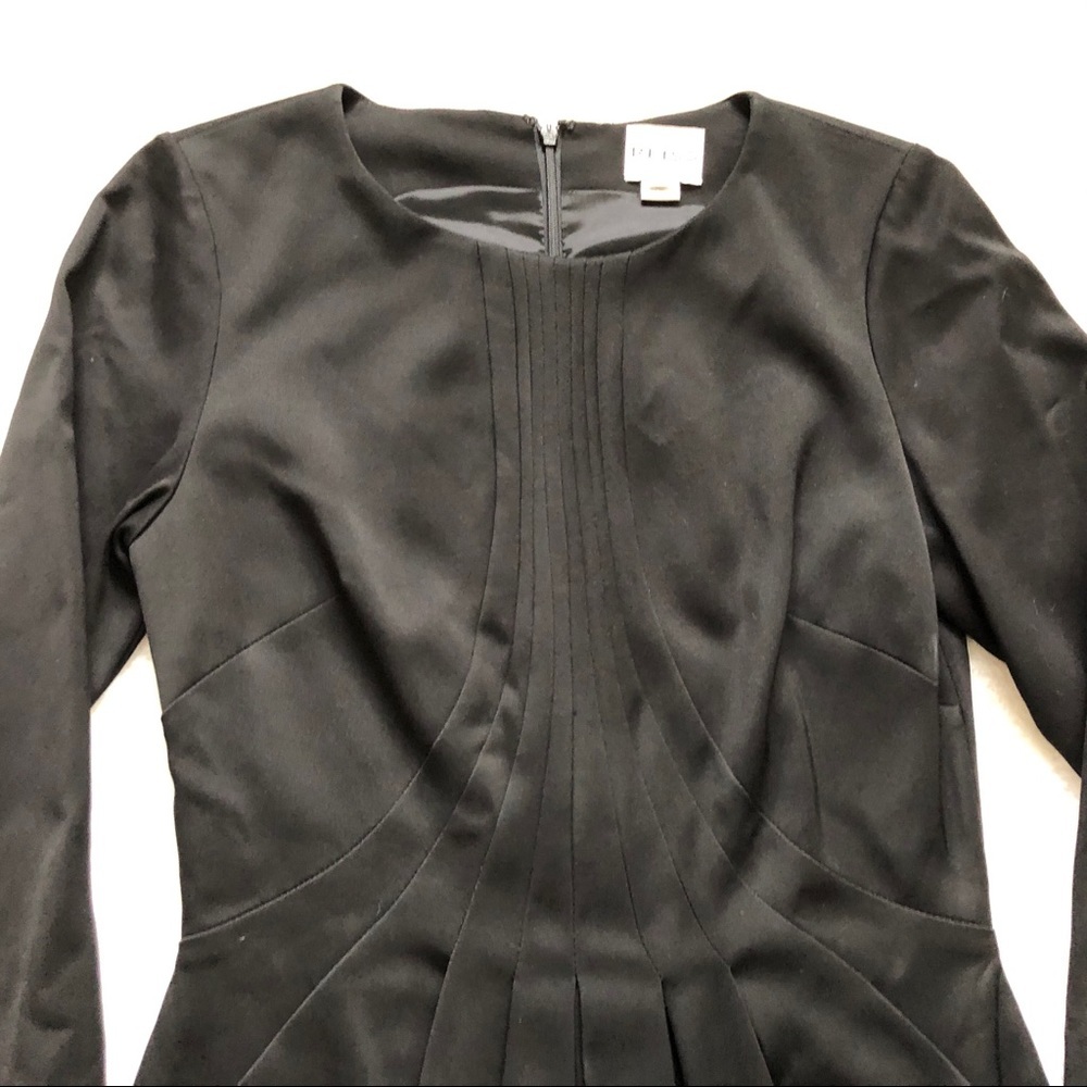 REISS Black Dress With Pockets Size 6 Party Date Cocktail Chic Sophisticated - Picture 2 of 14